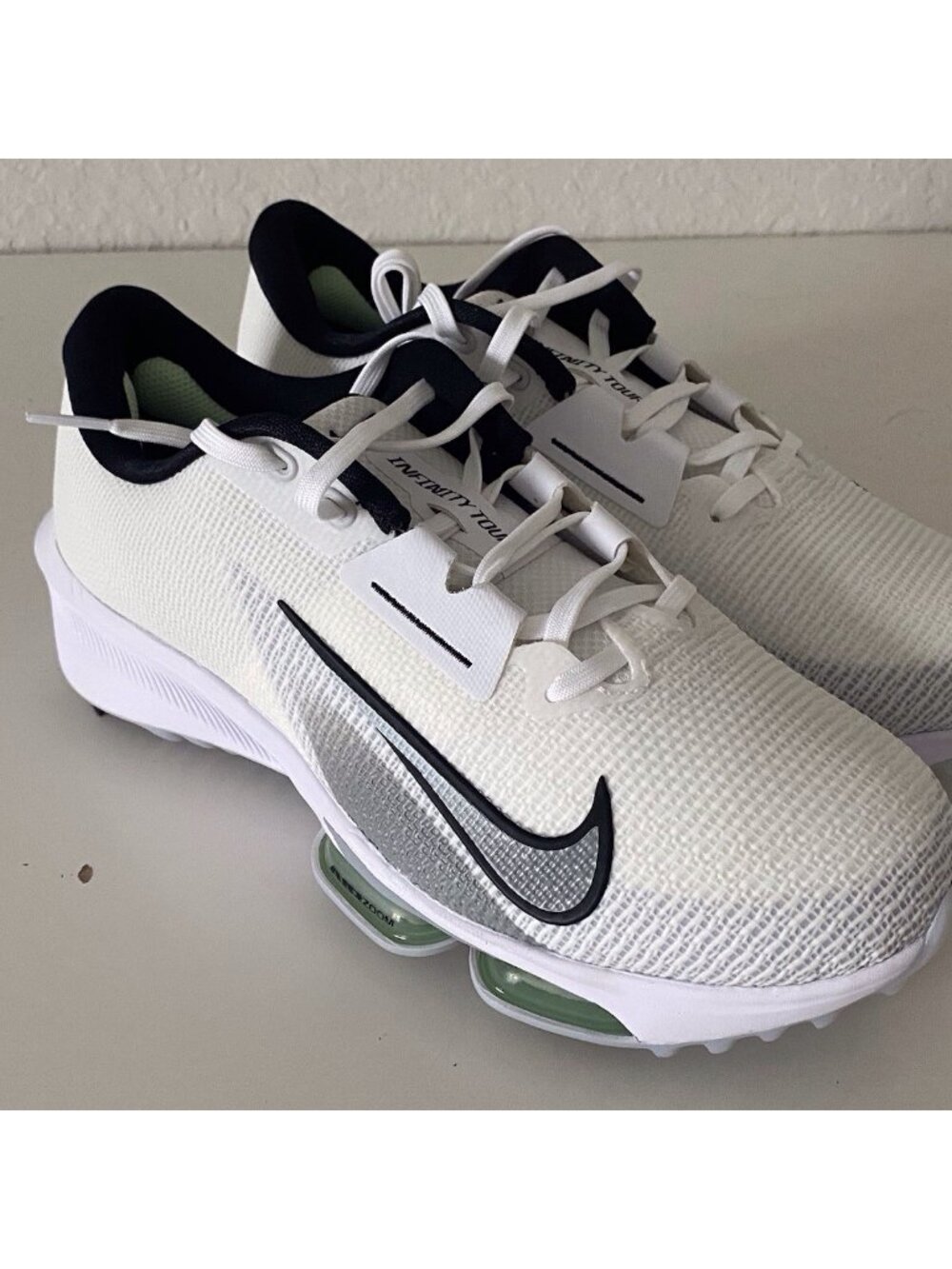 Nike Air Zoom Infinity Tour Next% 2 II White Vapor Golf FD0217-100 Men’s Sz 7.5
